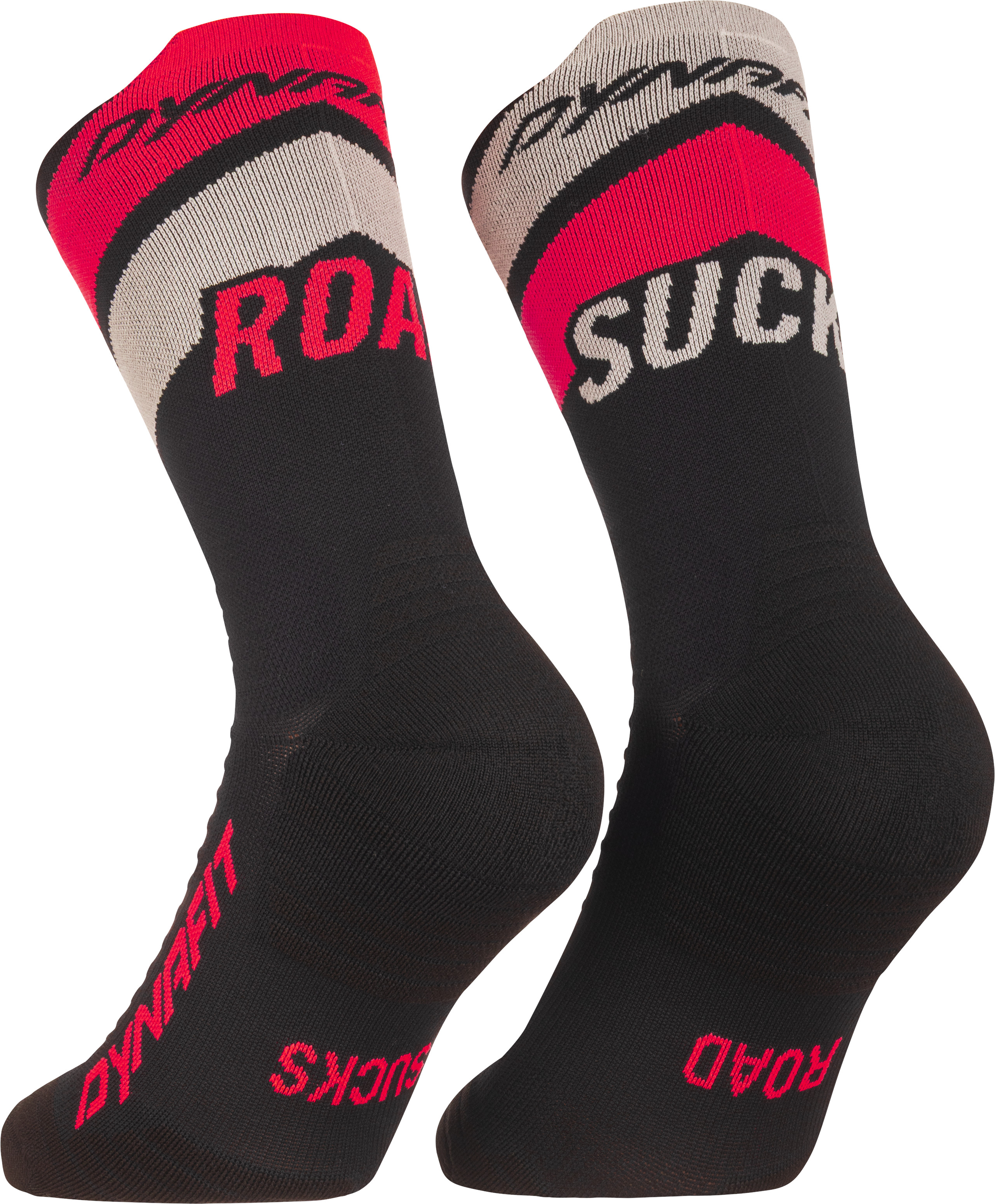 Ponožky Dynafit Ultra Crew black out/ultra coral 2026 Barva: korálová / černá, Velikost: 35-38