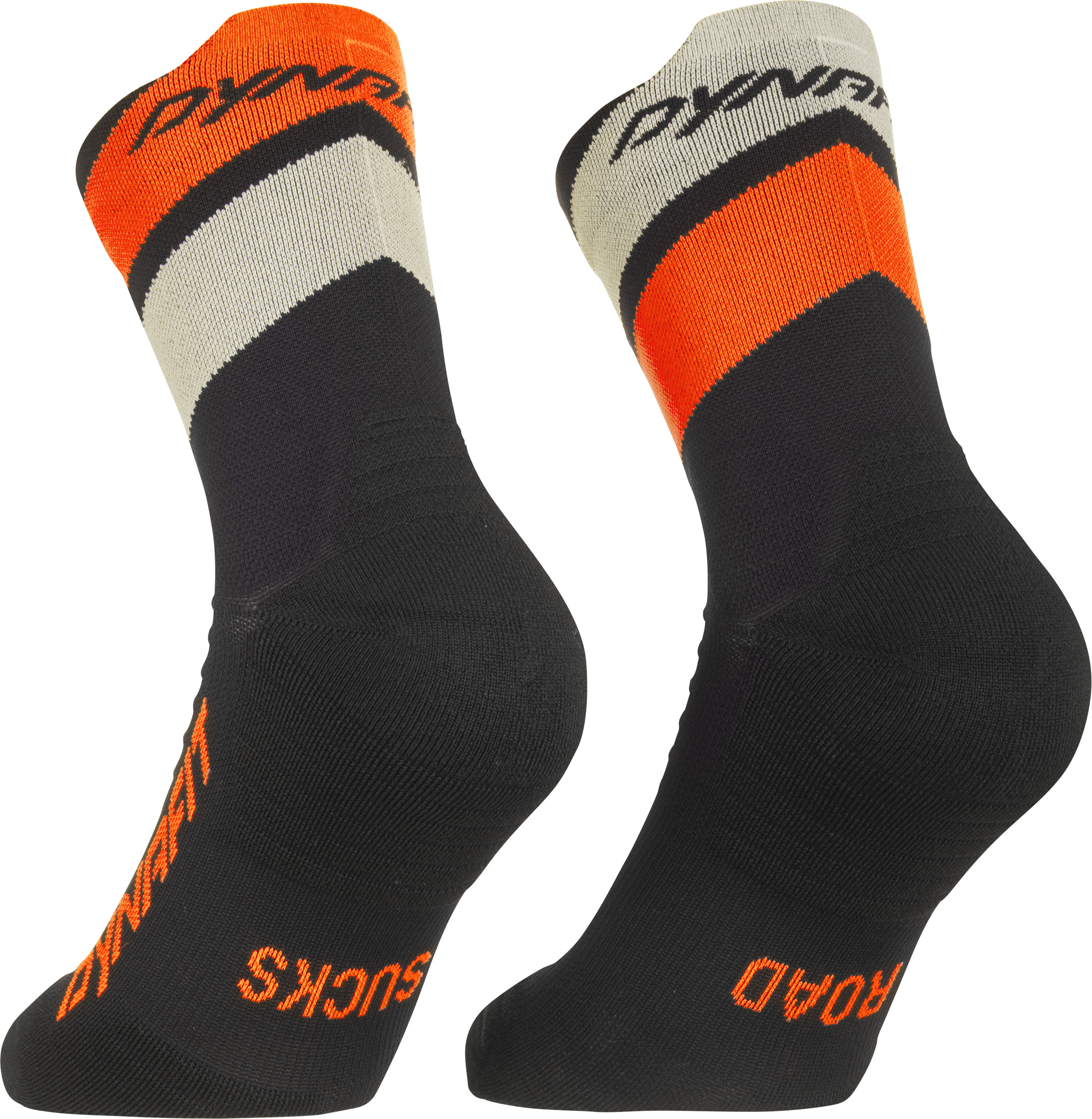 Ponožky Dynafit Ultra Mid black out/ultra orange 2026 Barva: oranžová / černá, Velikost: 43-46