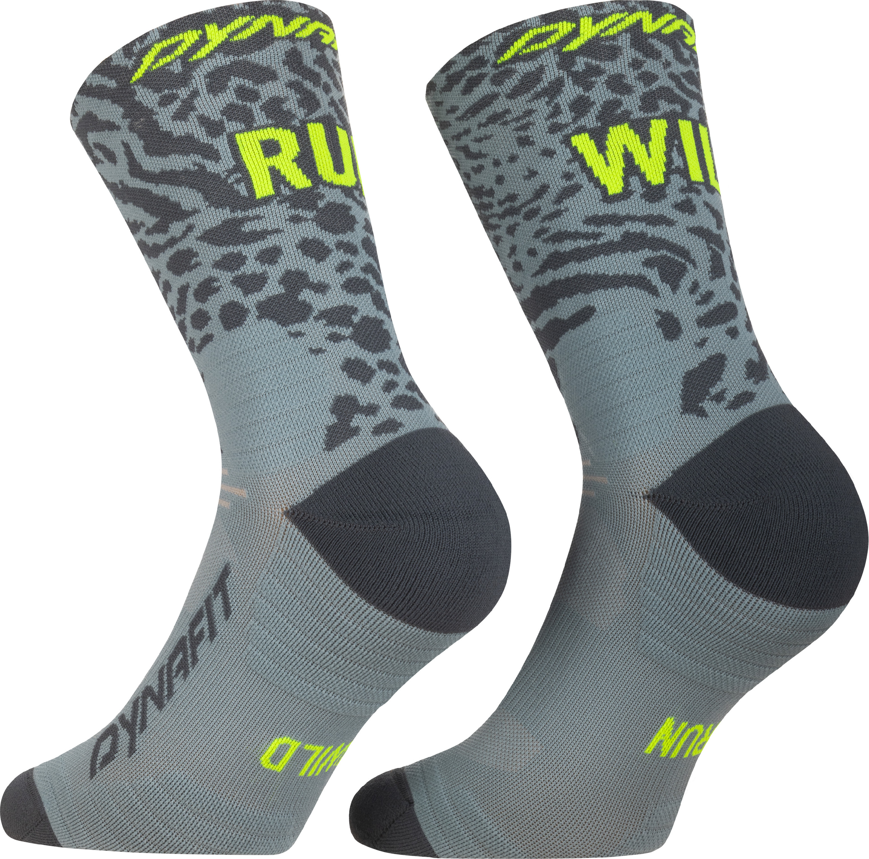 Ponožky Dynafit Run Wild Crew smoke blue 2026 Barva: modrá / šedá, Velikost: 43-46