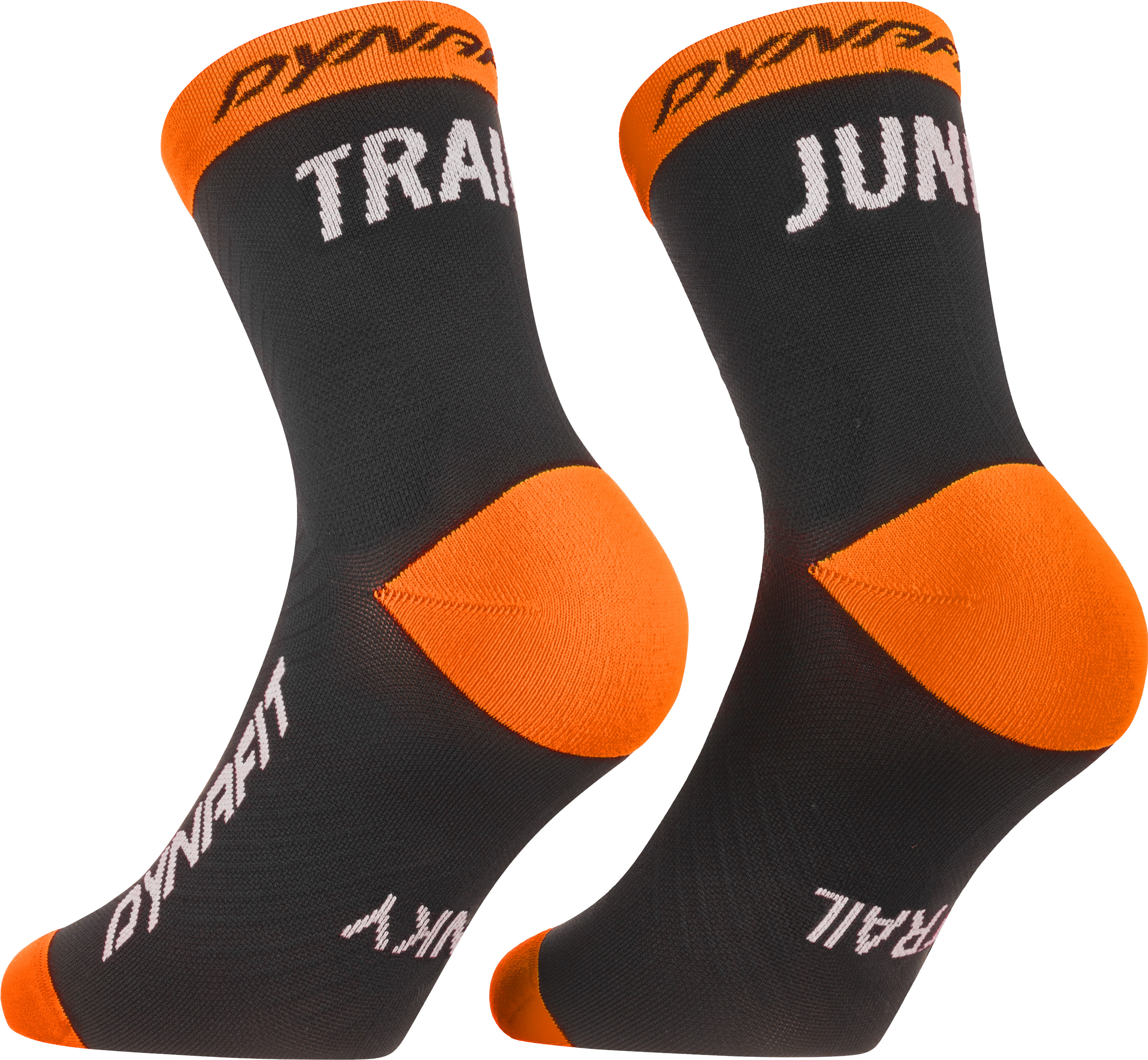 Ponožky Dynafit Trail Mid black out/ultra orange 2026 Barva: oranžová / černá, Velikost: 35-38