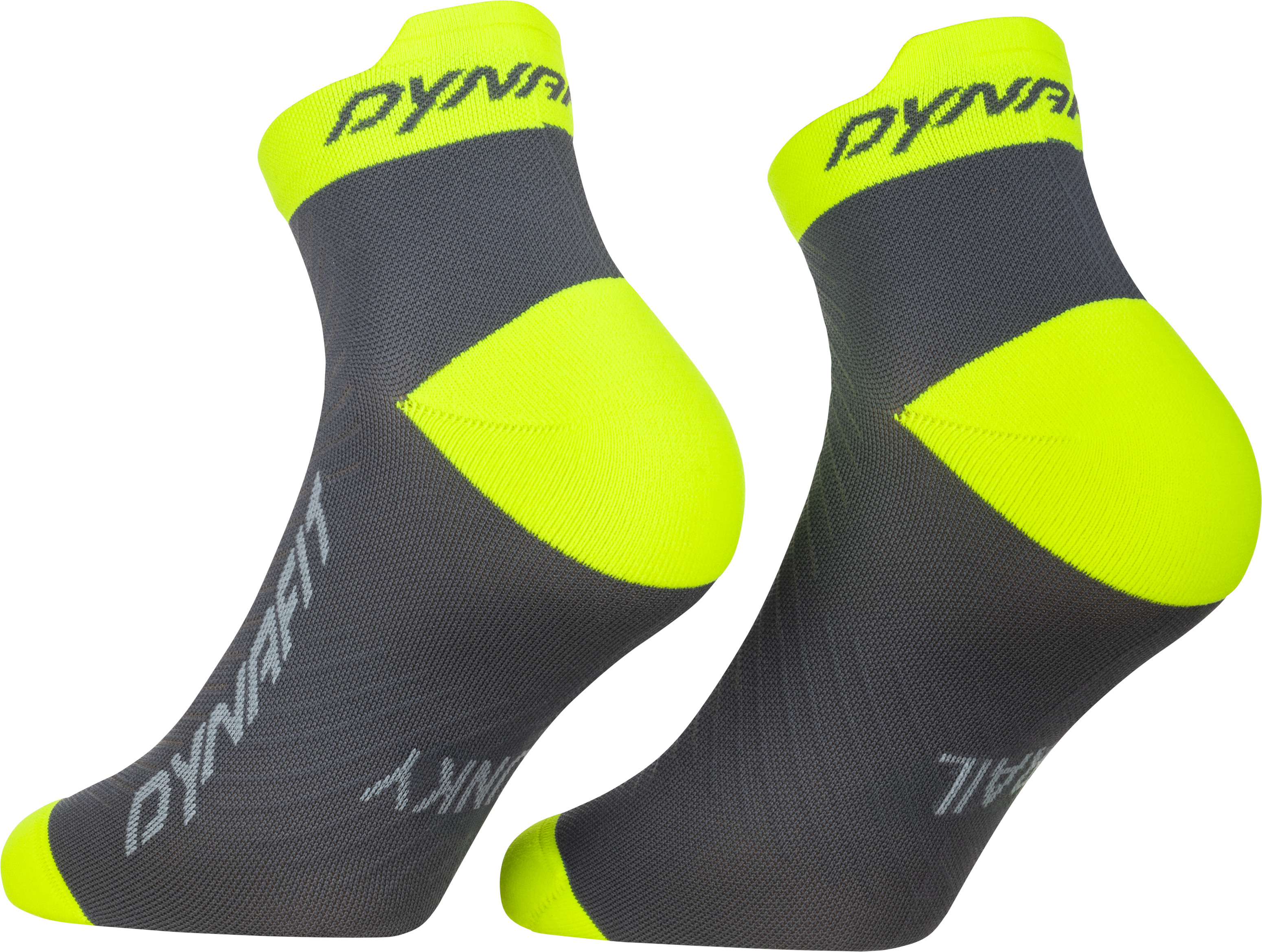 Ponožky Dynafit Trail Short cinder/ultra yellow 2026 Barva: žlutá / šedá, Velikost: 35-38