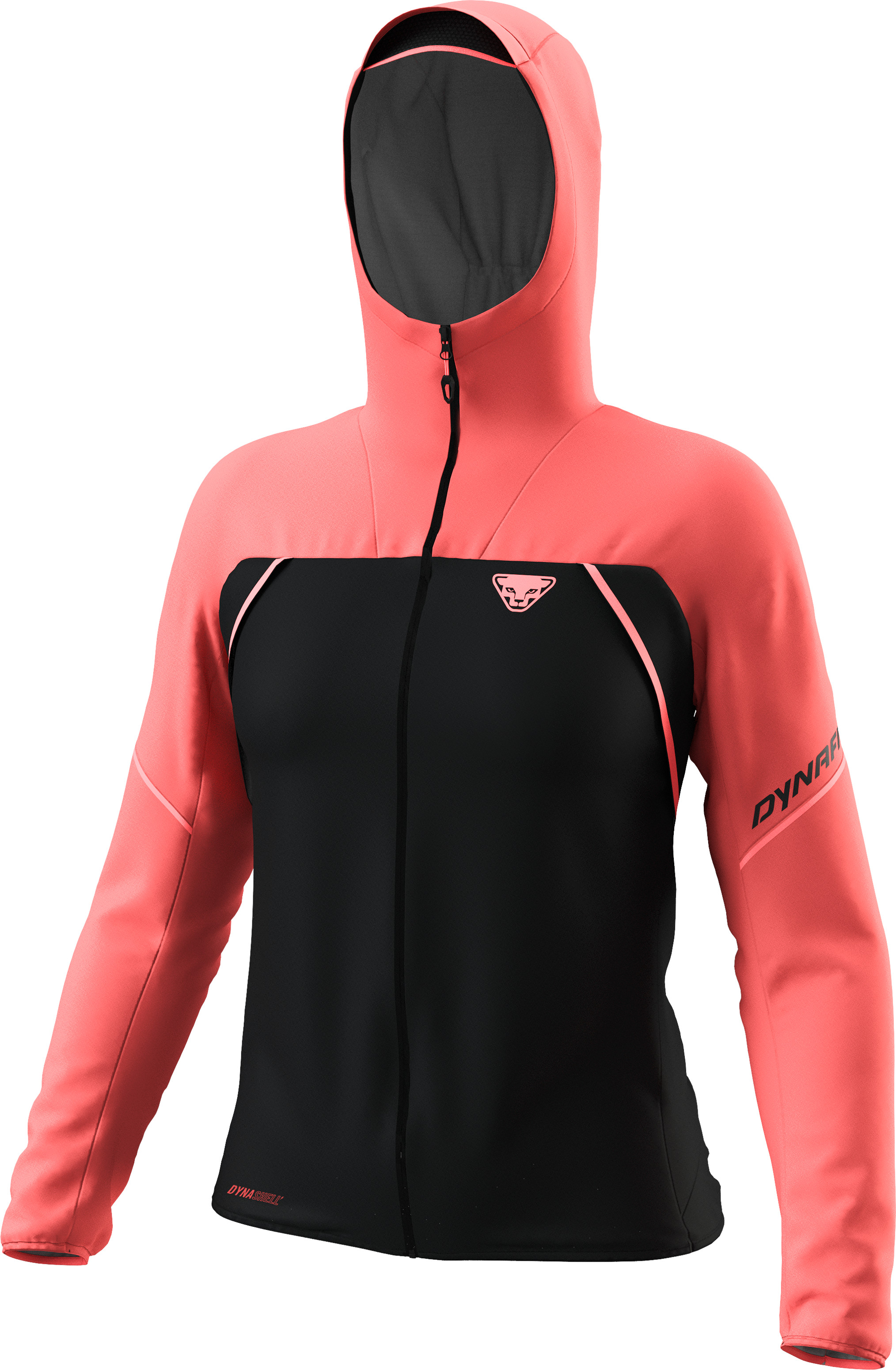 Bunda Dynafit Alpine 3L W cabana 2026 Barva: černá / korálová, Velikost: XS