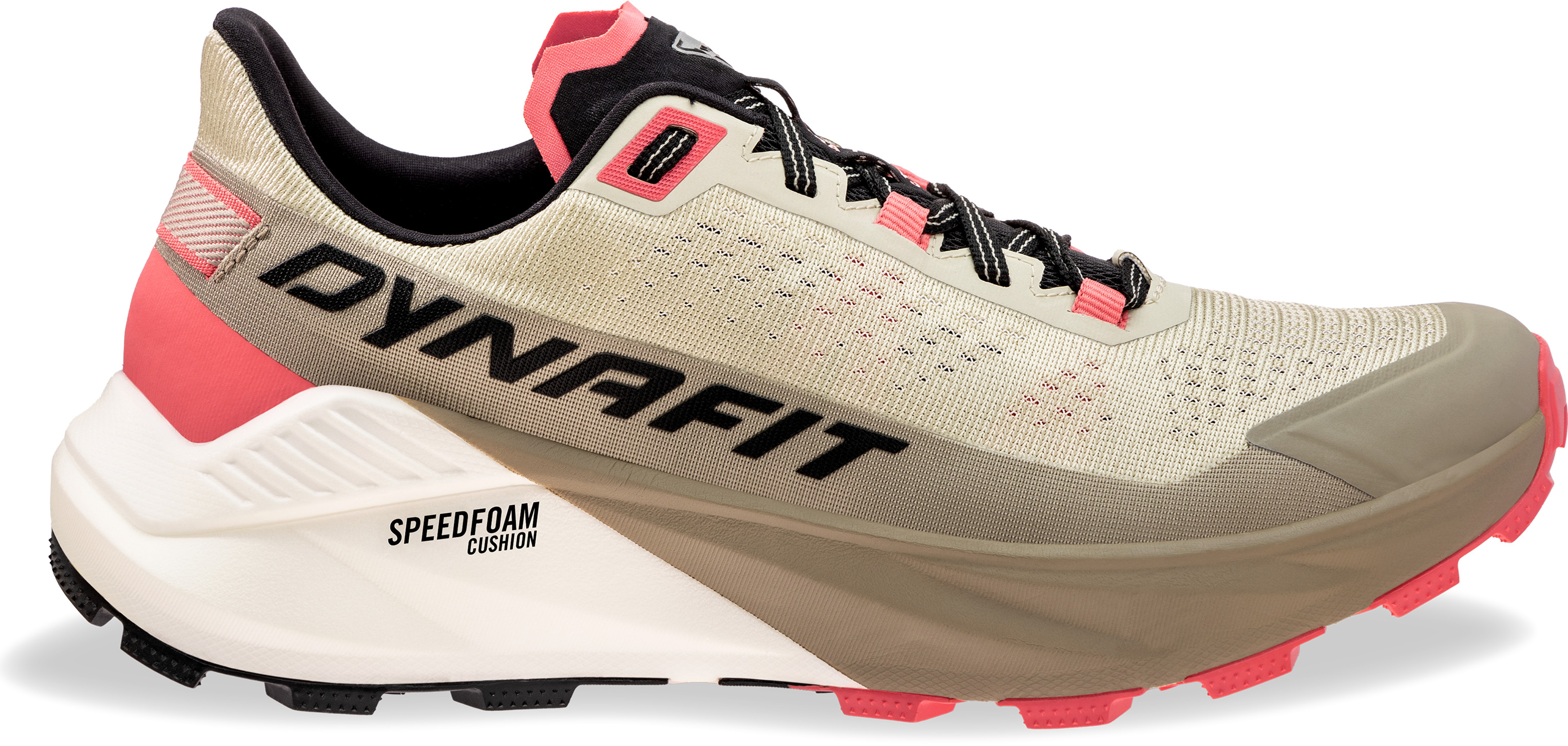 Běžecké boty Dynafit Ultra 100 V3 W rock khaki/overcast 2026 Barva: khaki / korálová, Velikost EU: 40