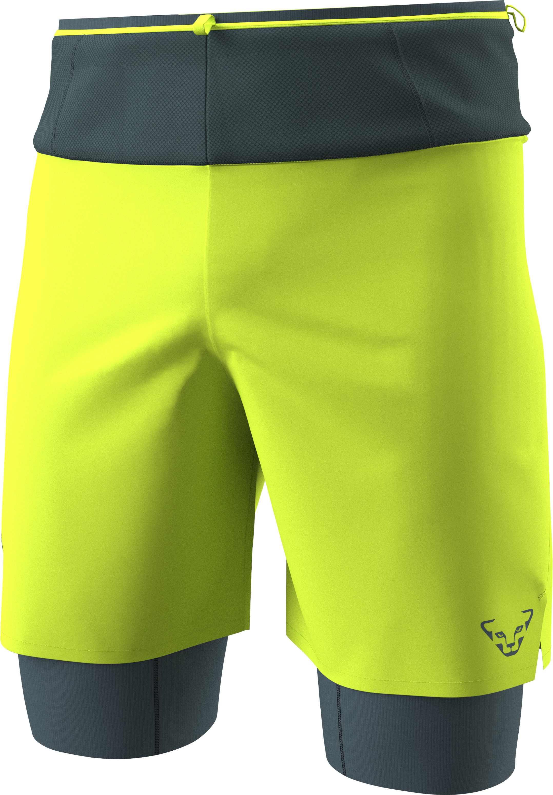 Kraťasy Dynafit Ultra 2/1 ultra yellow 2026 Barva: žlutá / šedá, Velikost: S