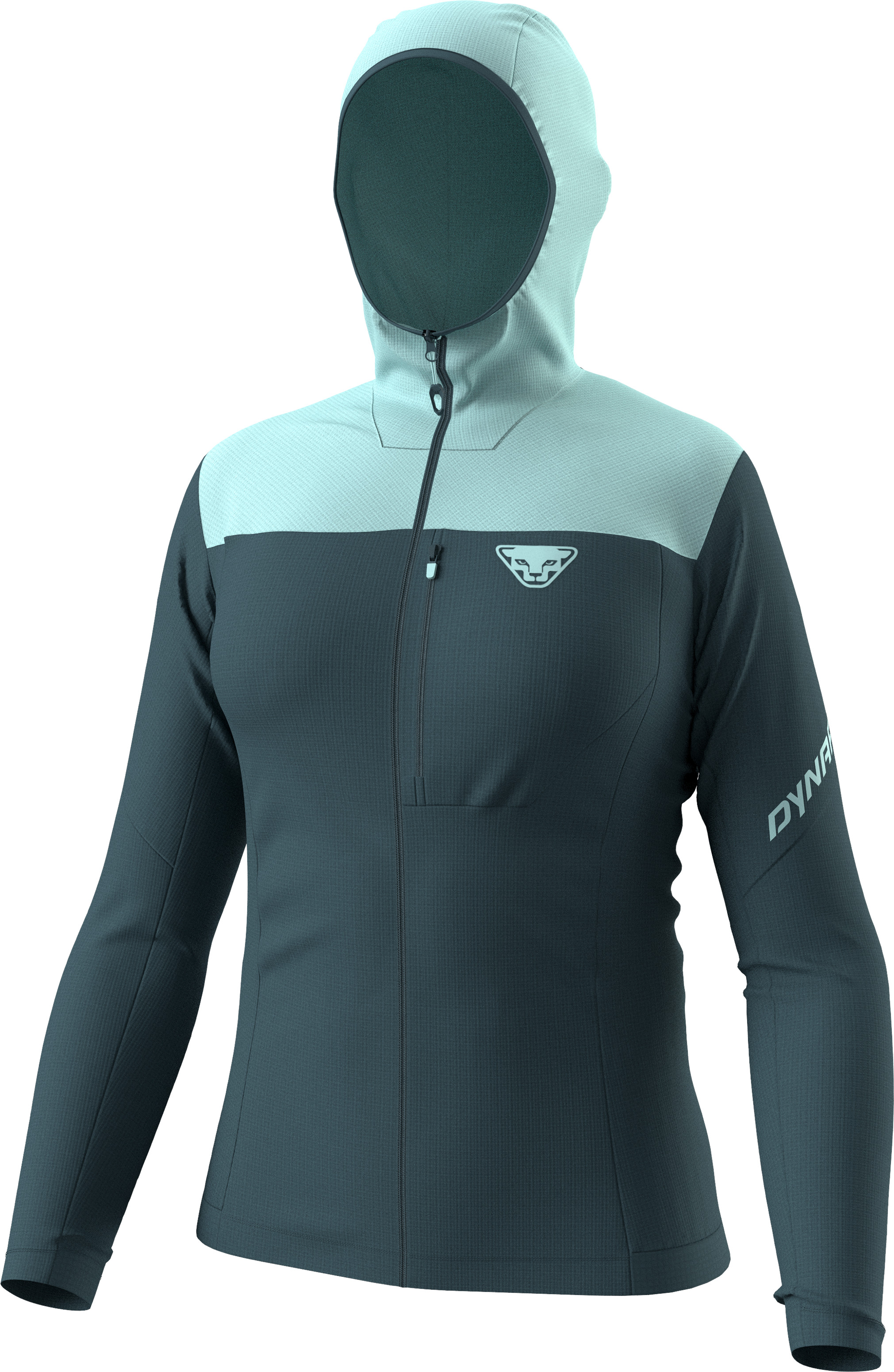 Mikina Dynafit Traverse Thermal Hooded W cloud blue 2026 Barva: modrá, Velikost: L