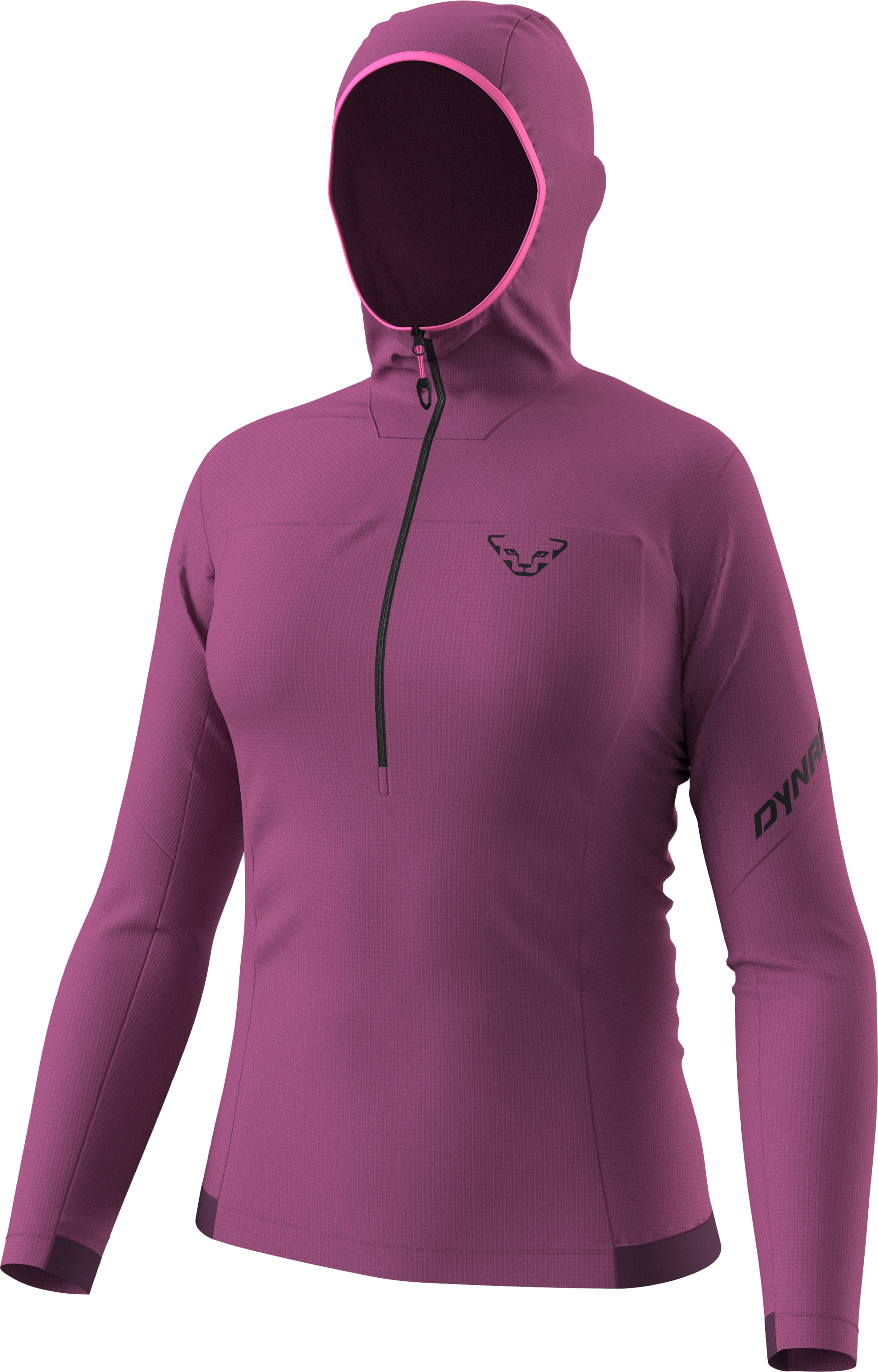 Mikina Dynafit Traverse Thermal 1/2 Zip W magenta 2026 Barva: růžová, Velikost: S