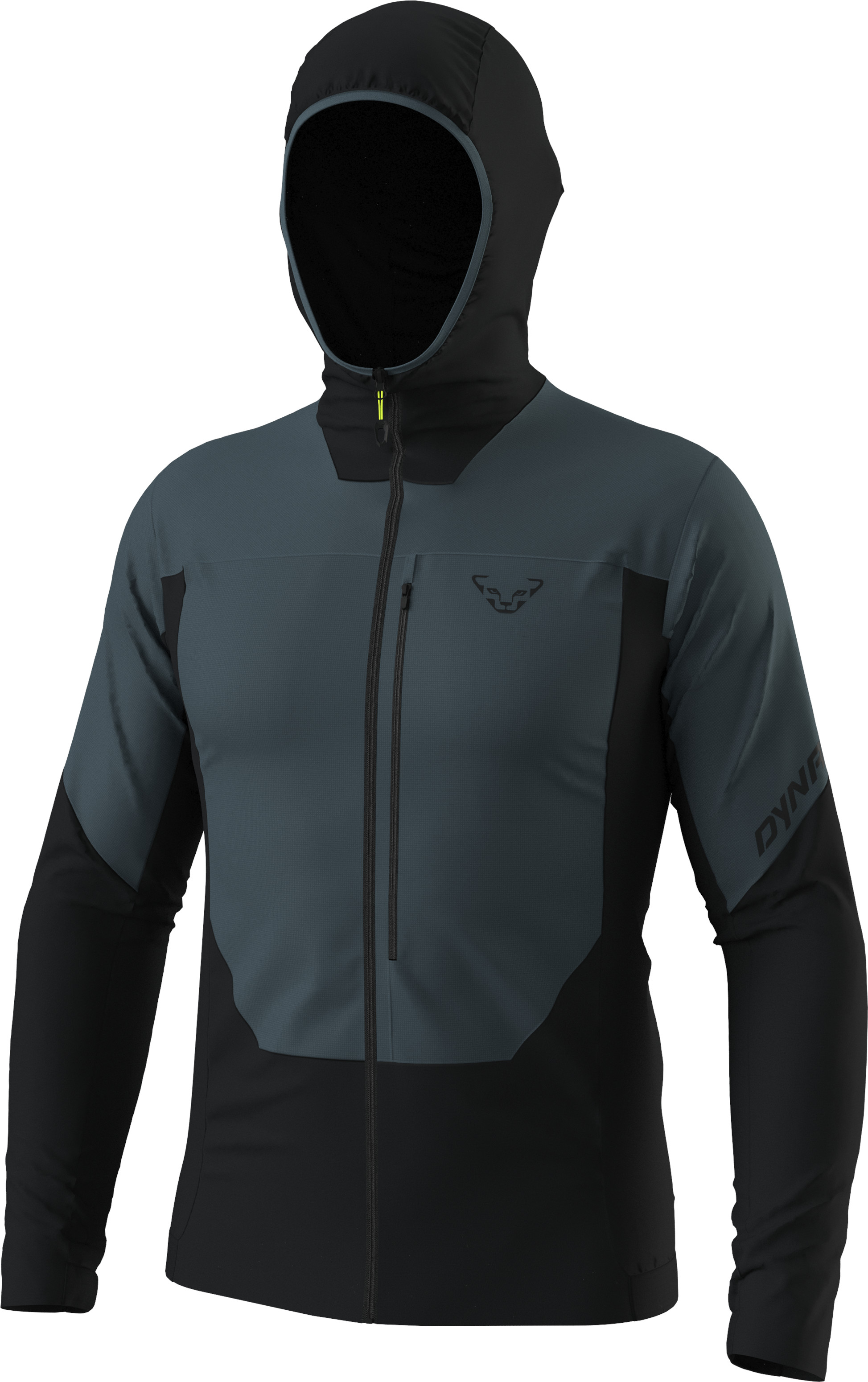 Bunda Dynafit Traverse Insulation Hooded cinder 2026 Barva: šedá / černá, Velikost: XXL