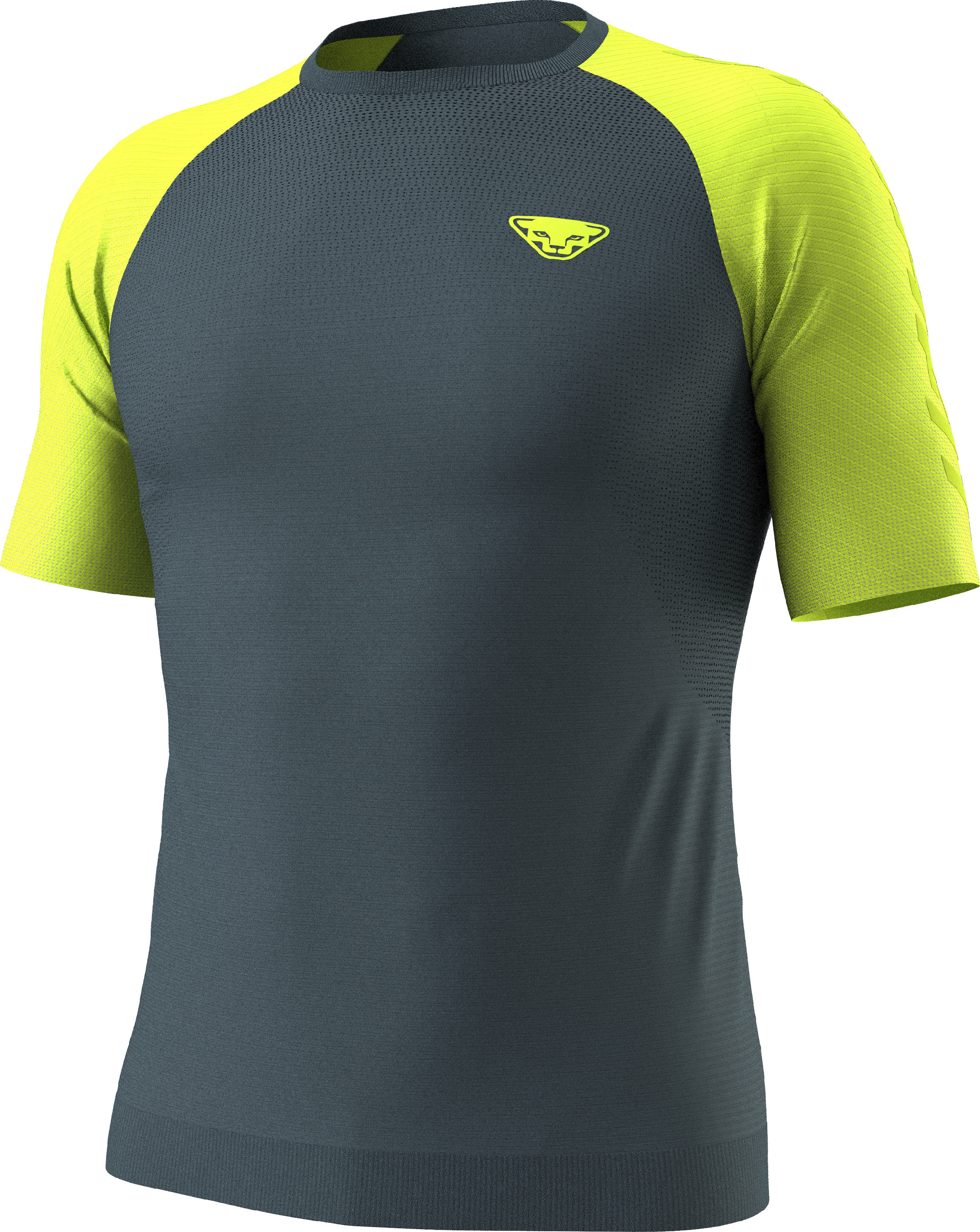 Triko Dynafit Ultra S-Tech S/S Tee cinder 2026 Barva: šedá / limetková, Velikost: L / XL