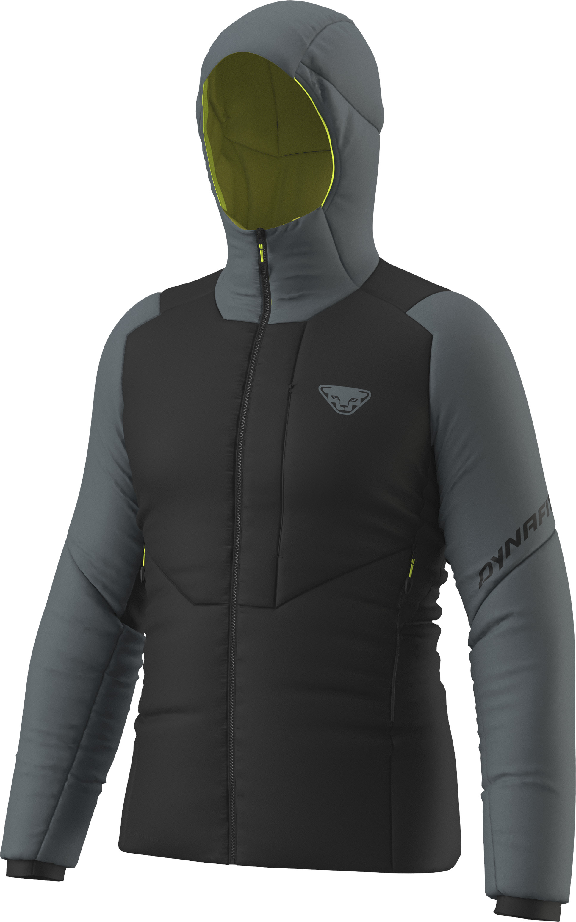 Bunda Dynafit Blacklight Primaloft cinder 25/26 Barva: černá / šedá, Velikost: M