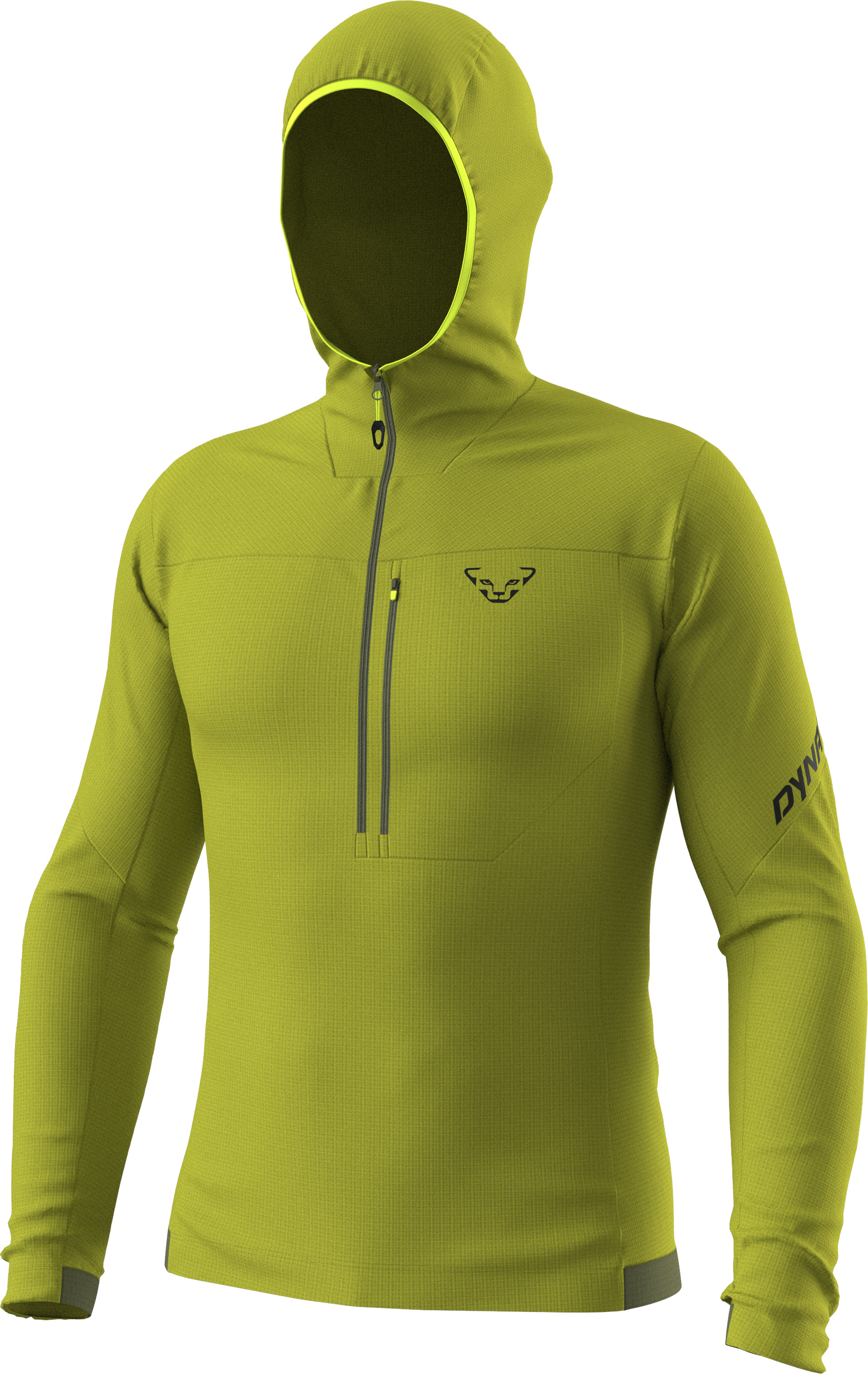 Mikina Dynafit Traverse Thermal 1/2 Zip golden lime 2026 Barva: limetková, Velikost: S