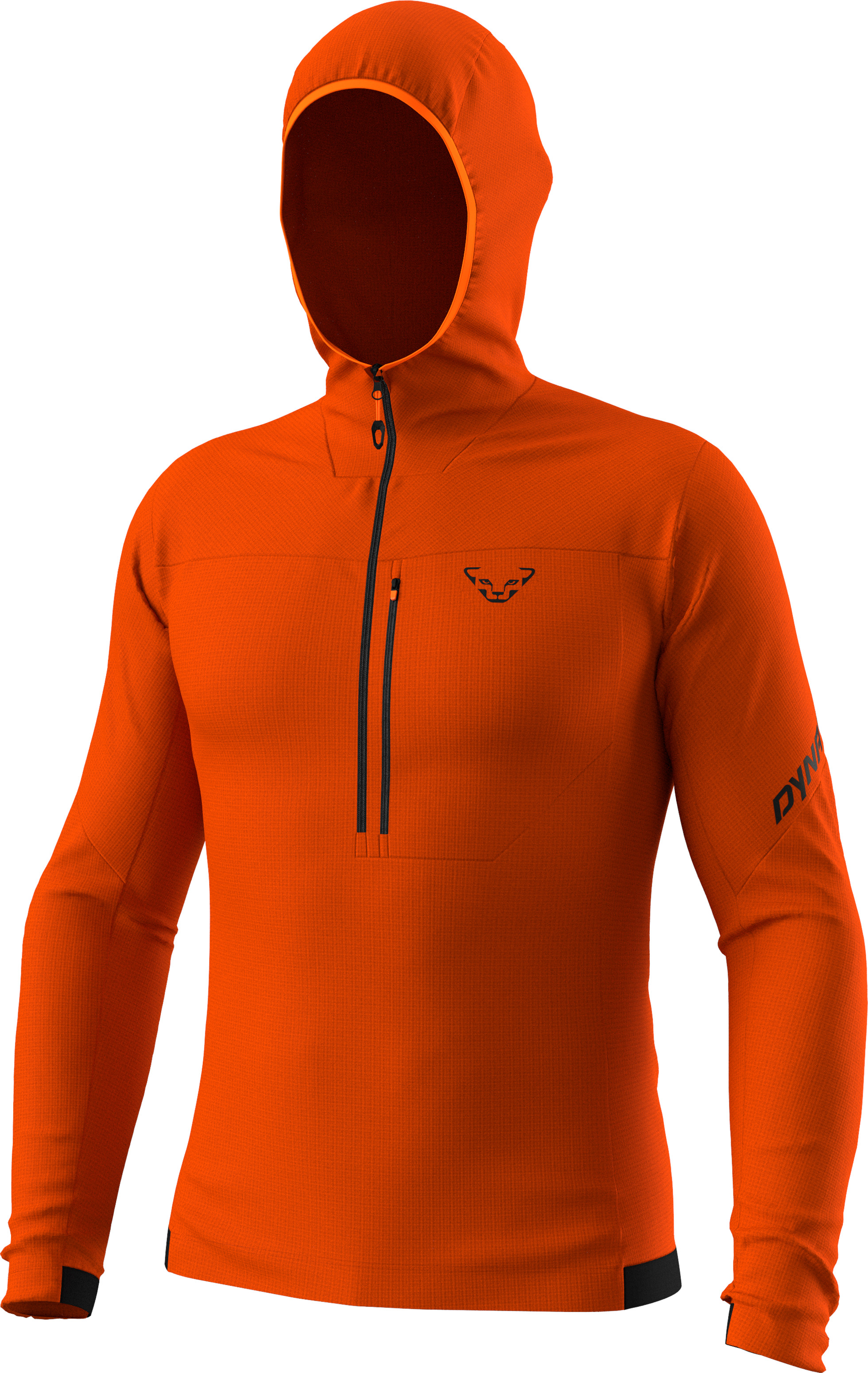 Mikina Dynafit Traverse Thermal 1/2 Zip alabama 2026 Barva: oranžová, Velikost: S