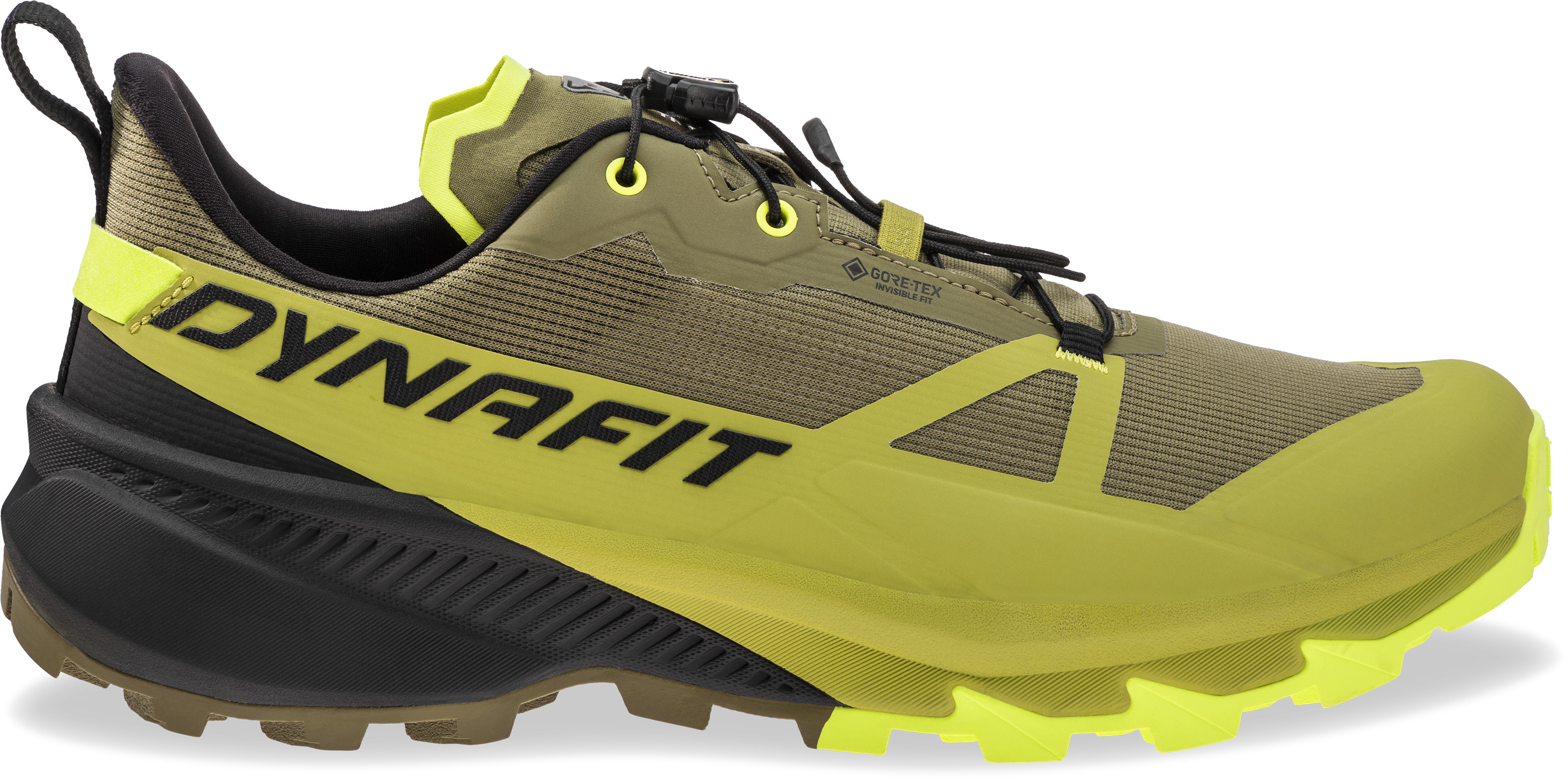 Běžecké boty Dynafit Traverse 2 GTX golden lime/military green 2026 Barva: limetková / zelená / černá, Velikost EU: 48,5