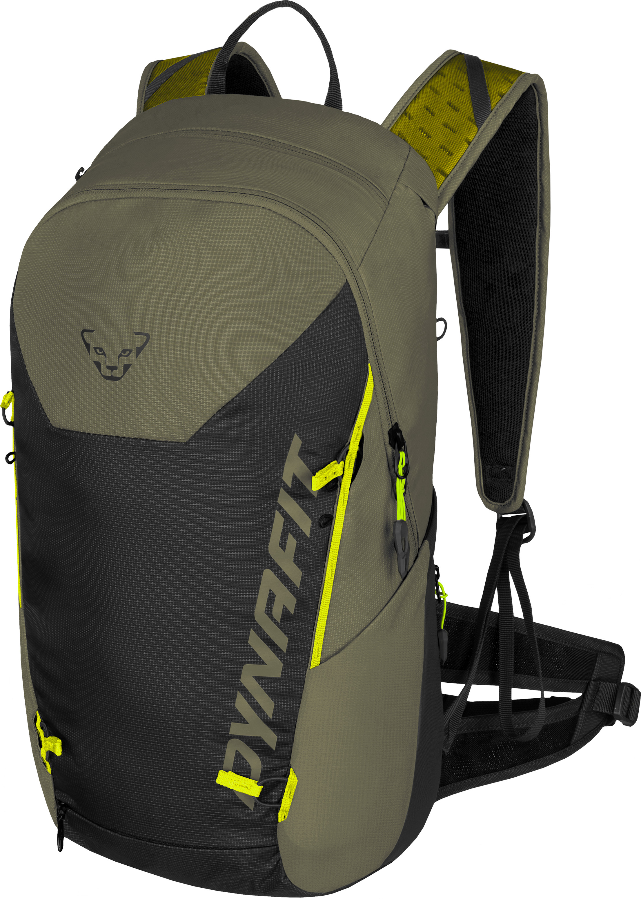 Batoh Dynafit Transalper 24 military green/black out 2026 Barva: zelená / černá, Velikost: UNI
