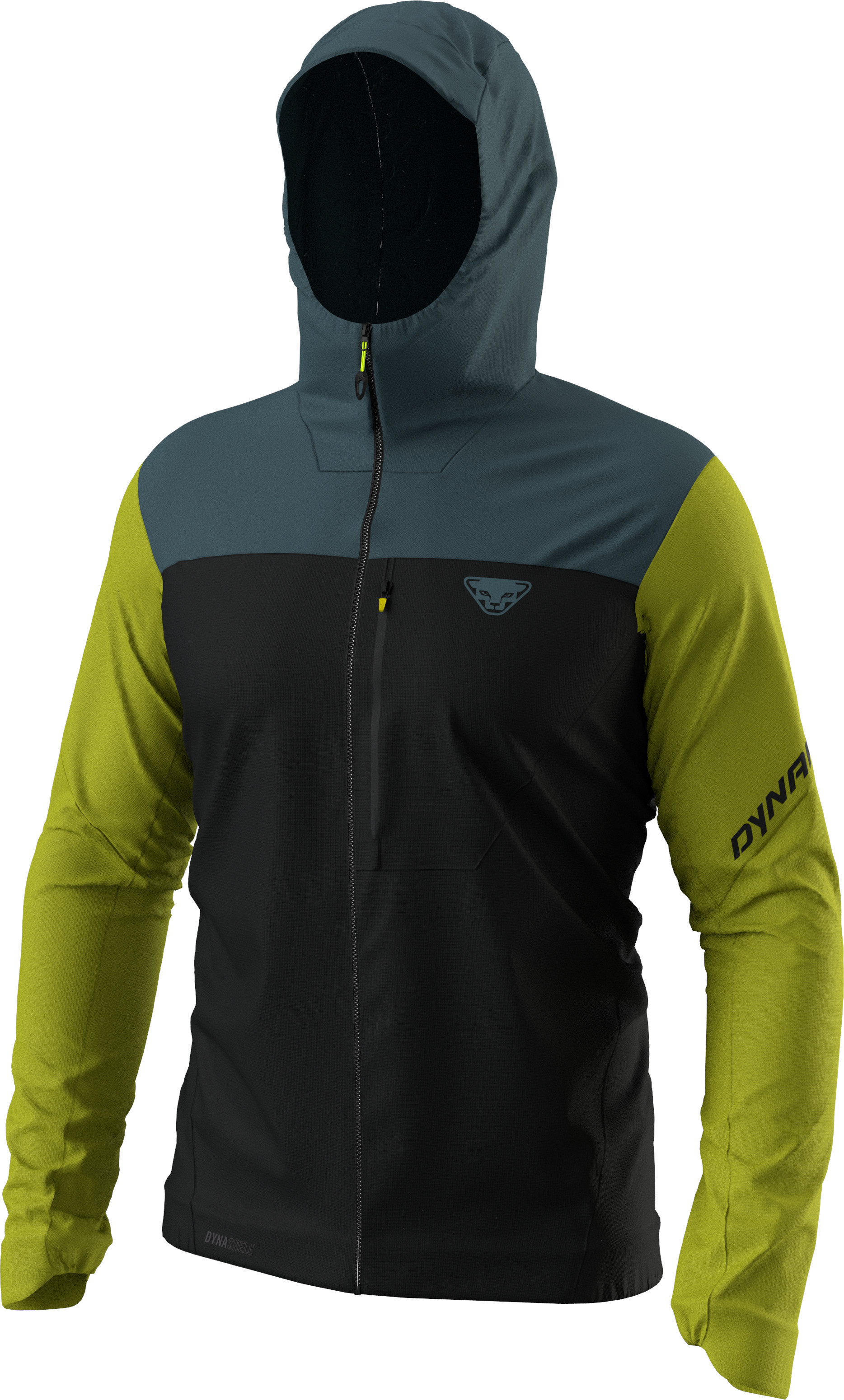 Bunda Dynafit Traverse 3L black out/cinder 2026 Barva: šedá / černá / zelená, Velikost: S