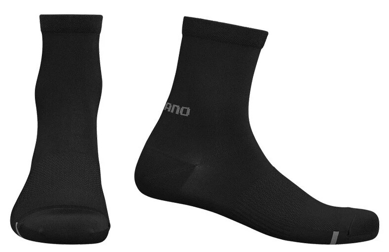 Ponožky Shimano Mid Performance black Barva: černá, Velikost: S-M