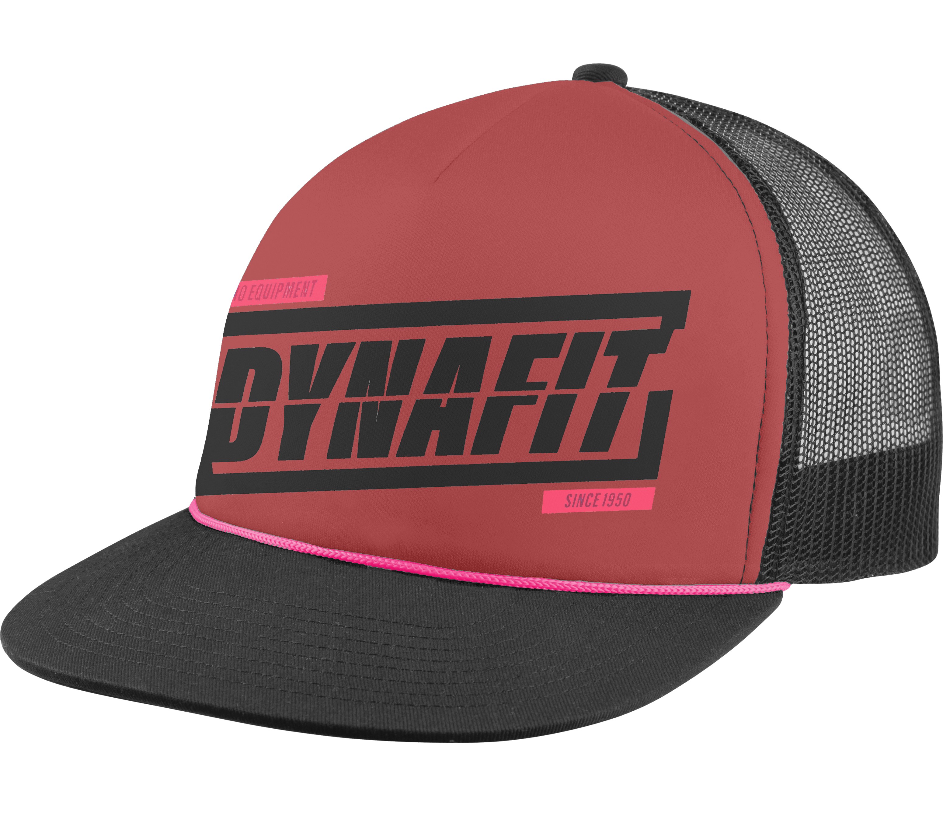 Dynafit Graphic Trucker Cap mineral red 2026 Barva: vínová, Velikost: UNI
