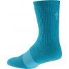Ponožky Specialized W Winter Wool blue 2017