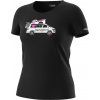 Triko Dynafit Graphic Cotton W S/S Tee black out/dynavan, černá