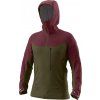 Pánská bunda Dynafit Radical Softshell, zelená/vínová