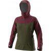 Dámská softshellová bunda Dynafit Radical Softshell Jacket, zelená/vínová