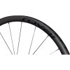 30023 480 WHL TERRA CLX II FRONT SATIN CARBON GLOSS BLK 700C DEPTH