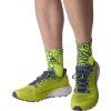 Ponožky Dynafit Run Wild Mid, šedá – pohled 2