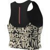 Dámské tílko Dynafit Trail Crop Top, černá/krémová