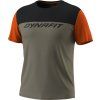Pánské triko Dynafit Traverse Light, khaki/černá