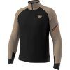 Pánská mikina Dynafit Alpine Longsleeve 1/2 Zip, černá/khaki
