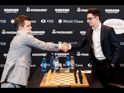 Magnus Carlsen - Fabiano Caruana aneb "boj" o šachovou korunu