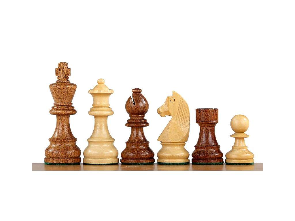Šachové figurky PROFESIONÁL z akátu  + doprava zdarma
