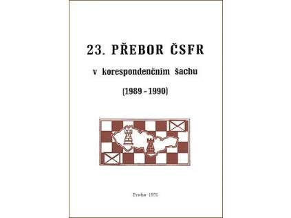23. Přebor ČSFR v korespondenčním šachu 89-90