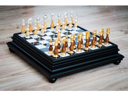 Šachová souprava Alabastr orient  + doprava zdarma