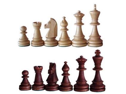Náhradní dřevěné šachové figurky Staunton 6