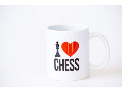 Šachový hrnek I love chess