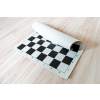 Rolovací šachovnice černá střední