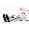 Česká šachová souprava klubovka s černou šachovnicí