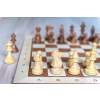 Dřevěná šachová souprava mahagon PROFESIONÁL 3,5