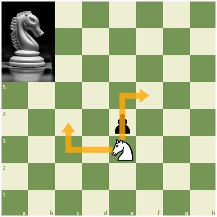 Knight-Piece-Move-In-Chess