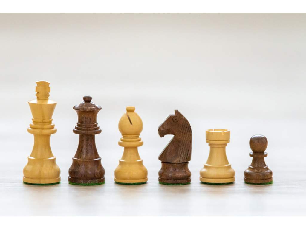 Šachové figúrky Palisander klasik  + doprava zdarma