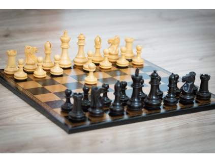 Šachová súprava Gold Eben elegance  + doprava zdarma