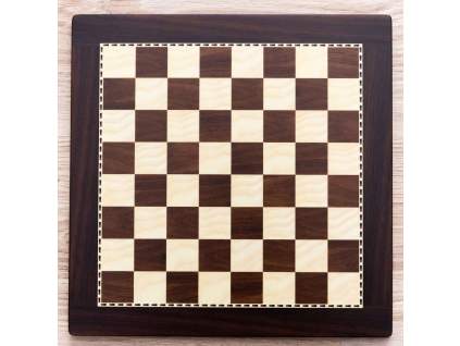 Drevená šachovnica LUX hnedá malá  + doprava zdarma