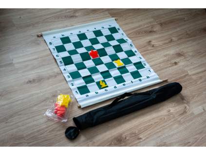 Rolovacia magnetická demonštračná šachovnica V