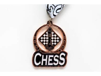 Šachová medaila CHESS bronzová