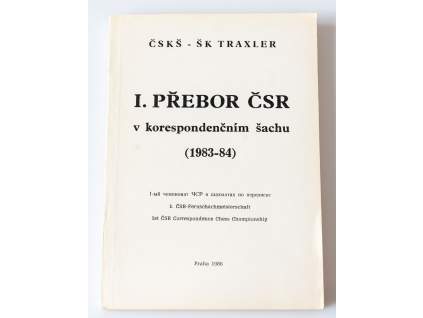 I. Přebor ČSR v korespondenčním šachu 1983-84