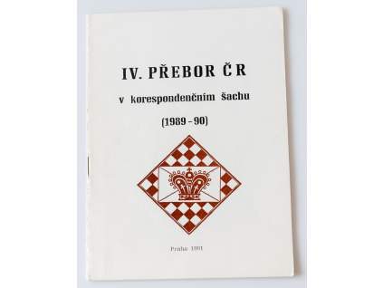 IV. Přebor ČR v korespondenčním šachu 89-90