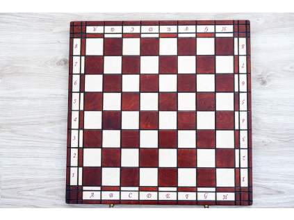 Drevený box na šachové figúrky reprezentant  + doprava zdarma