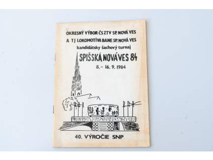 Kandidátsky šachový turnaj Spišská Nová Ves 1984