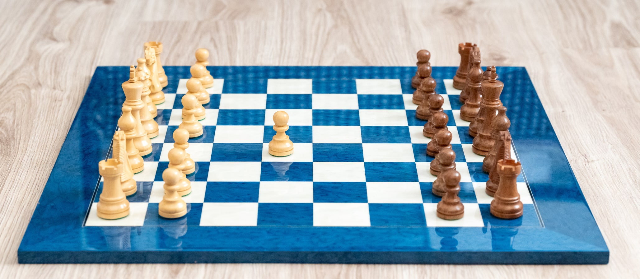 Šachy Royal Blue Prestige