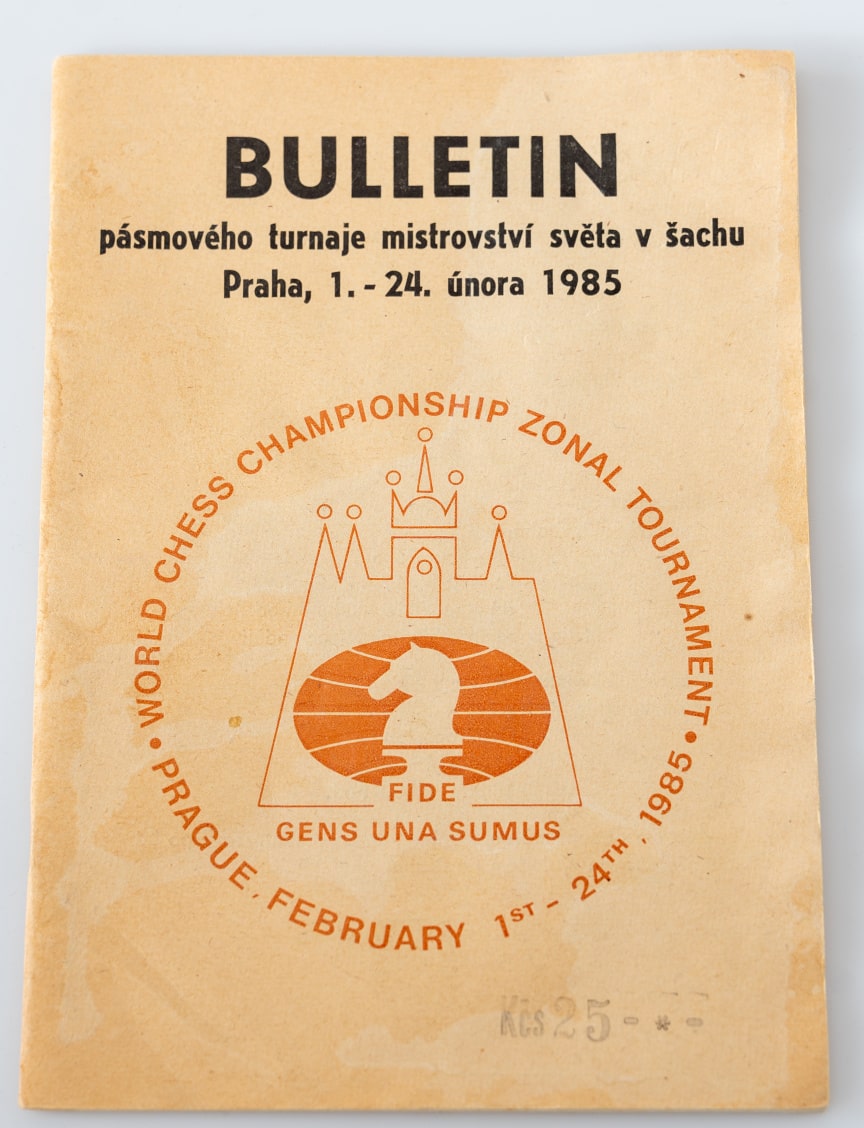 Bulletin pásmového turnaje mistrovství světa v šachu, Praha 1985